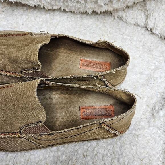 Brewshoes The Walter Tan Canvas Lightweight Slip-on Loafers‎ Mens sz 12 main image 6